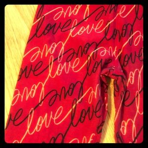 Lularoe valentines leggings one size
